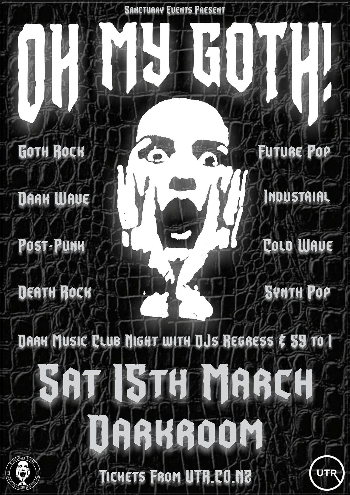 Oh My Goth! Dark Music Club Night **SOLD OUT**