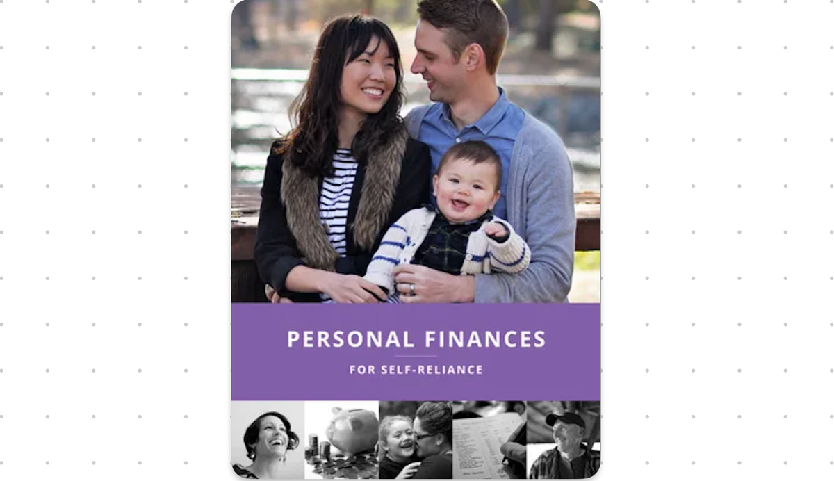 Personal Finances for Self-Reliance Group Meeting