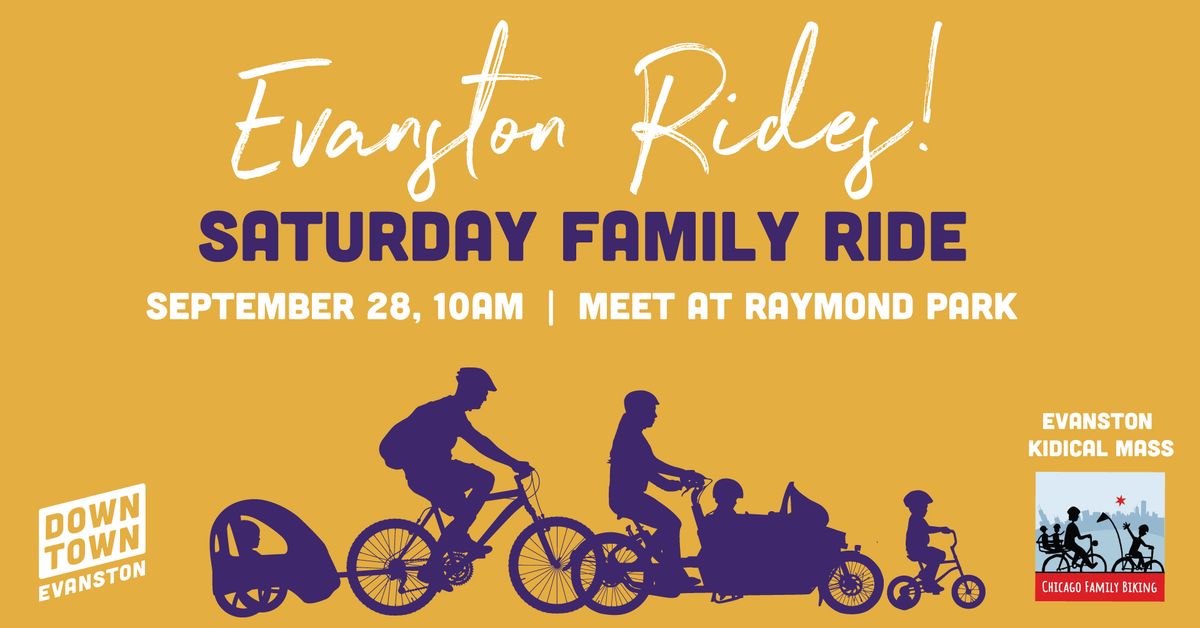 Evanston Rides: Saturday Family Ride