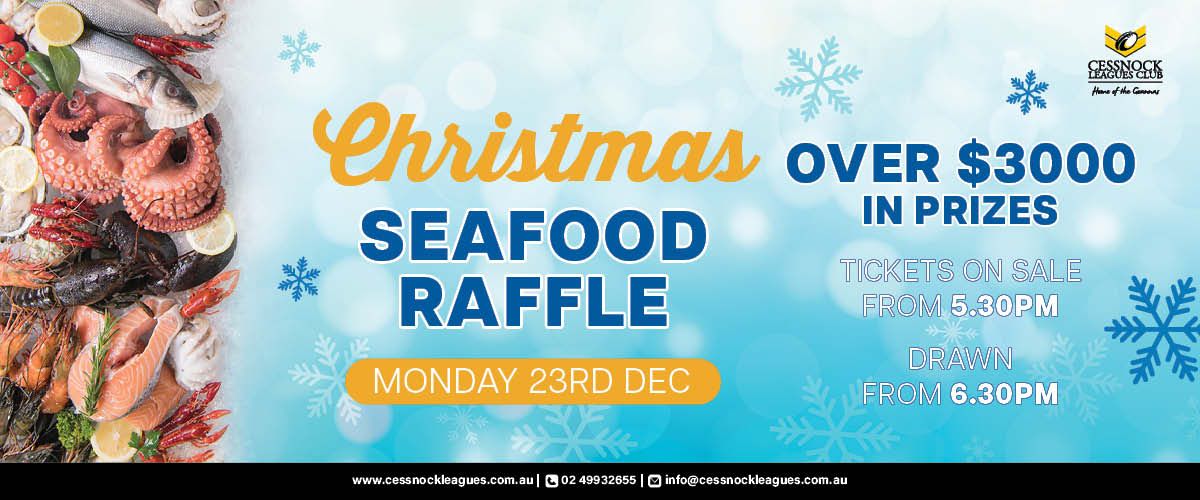 Cessnock Leagues Club's Christmas Seafood Raffle