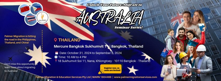 Unlock Your Future: Migrate to Australia Consultation (Bangkok, Thailand)