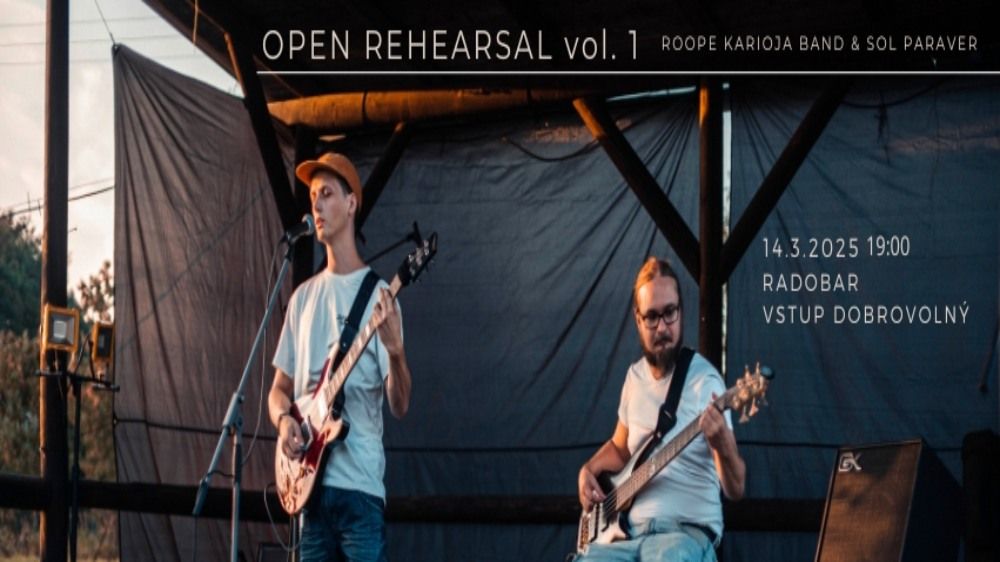 Open Rehearsal vol.1 - Roope Karioja Band & Sol Paraver