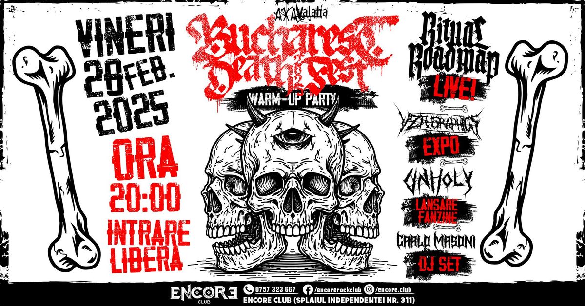 Bucharest Deathfest Warm-Up Party @ Encore Club