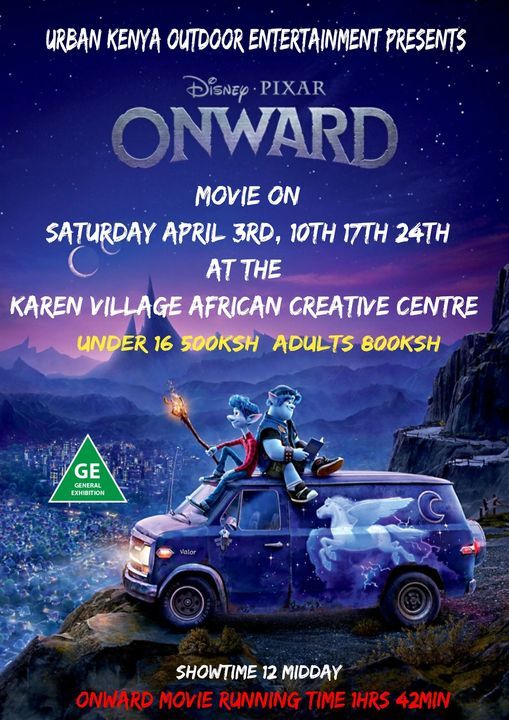 Disney Pixar Onward Movie Karen Village Nairobi 24 April 2021