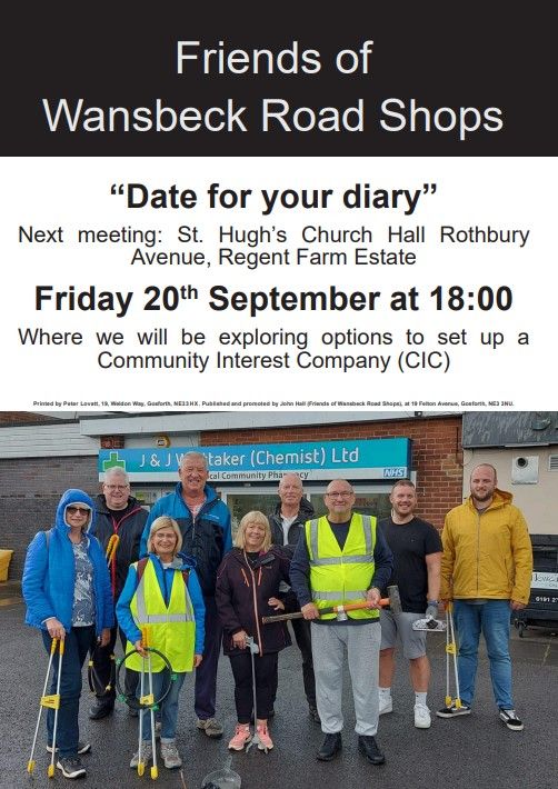 Friends of Wansbeck Road Shops