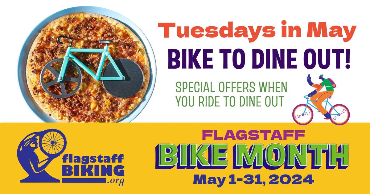 Bike to Dine Out Tuesdays!