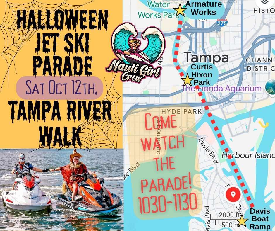 Parade Watch!!! @ Tampa River Walk