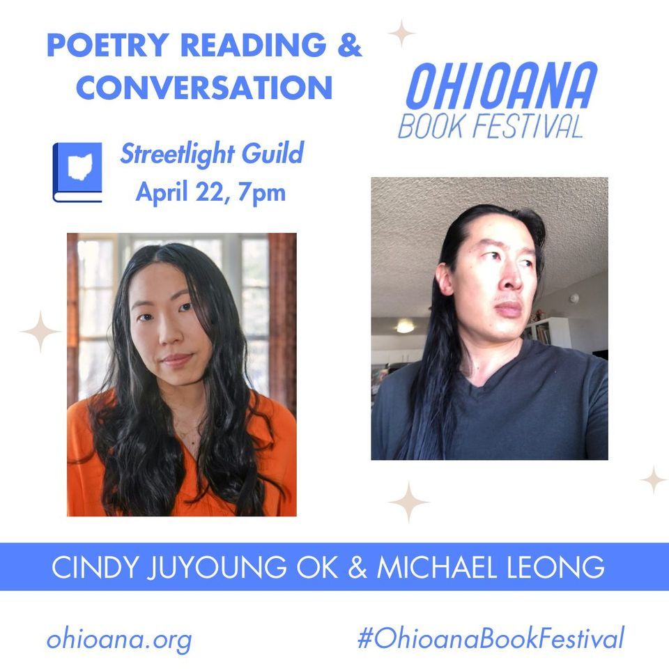 Streetlight Guild presents Poets Cindy Juyoung Ok and Michael Leong