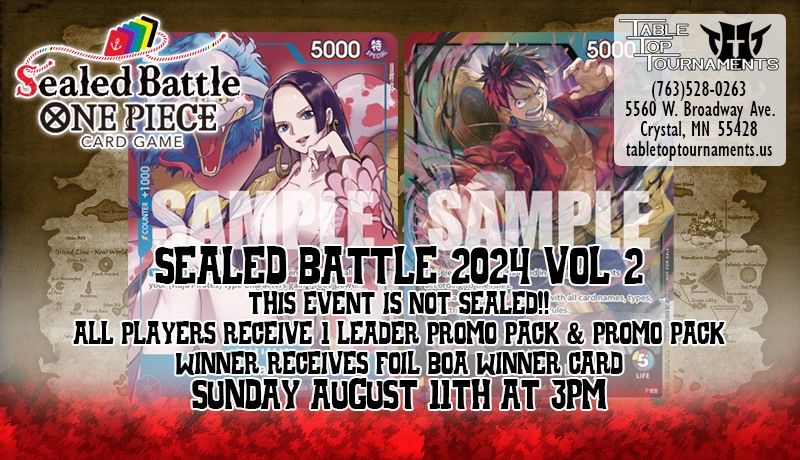 OPTCG Sealed Battle 2024 (Not Sealed)