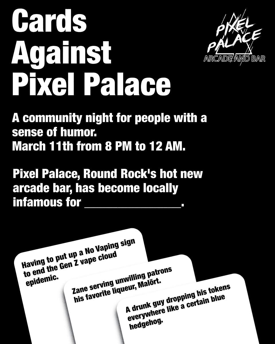 Cards Against Pixel Palace