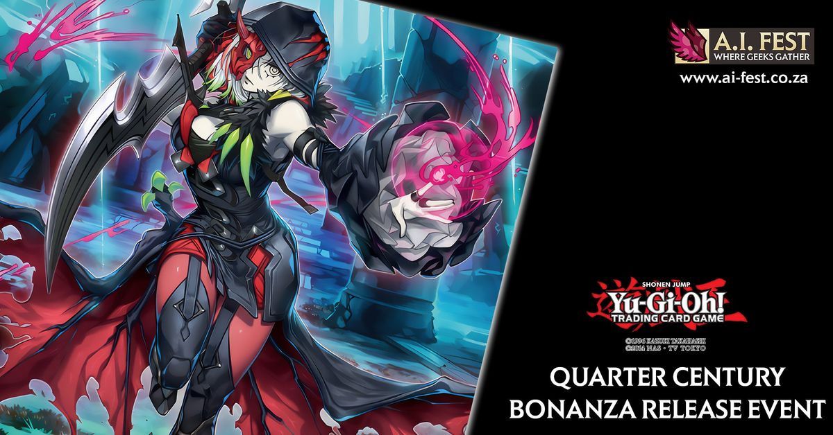 Yu-Gi-Oh! Quarter Century Bonanza Release Event