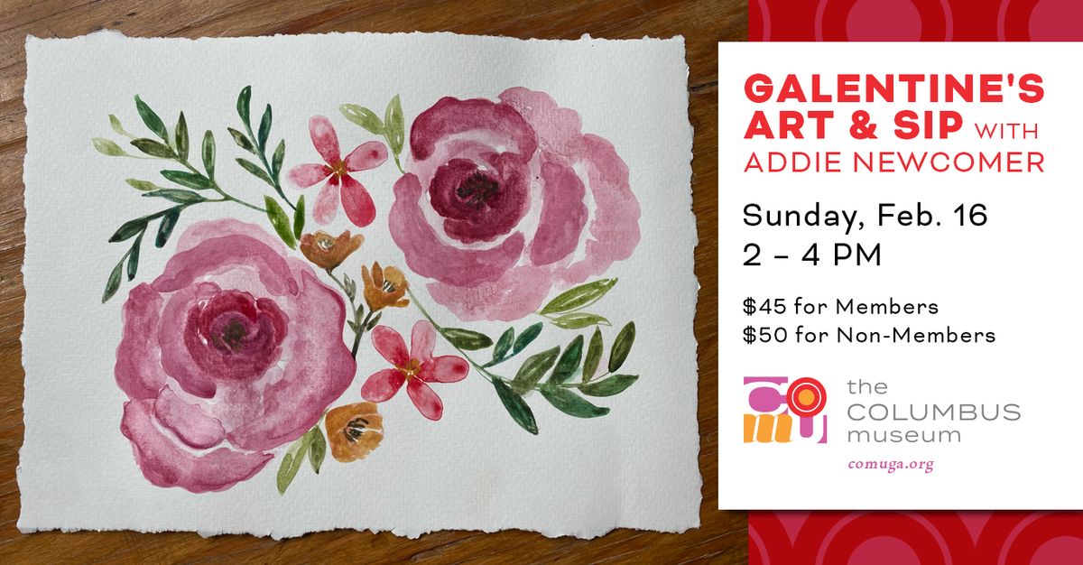 Galentine's Art & Sip with Addie Newcomer