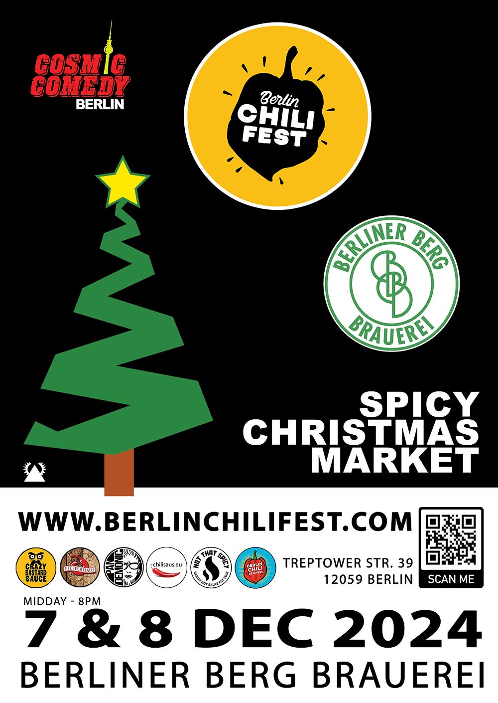 Berlin Chili Fest: Spicy Christmas Market @ Berliner Berg Brewery