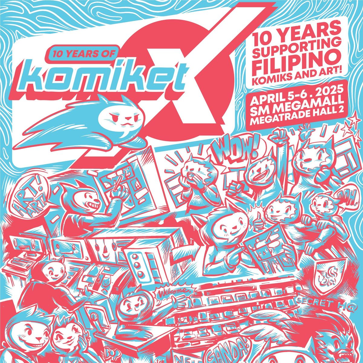 KOMIKET 10TH ANNIVERSARY, an ALL-ORIGINAL Komiks Art Market