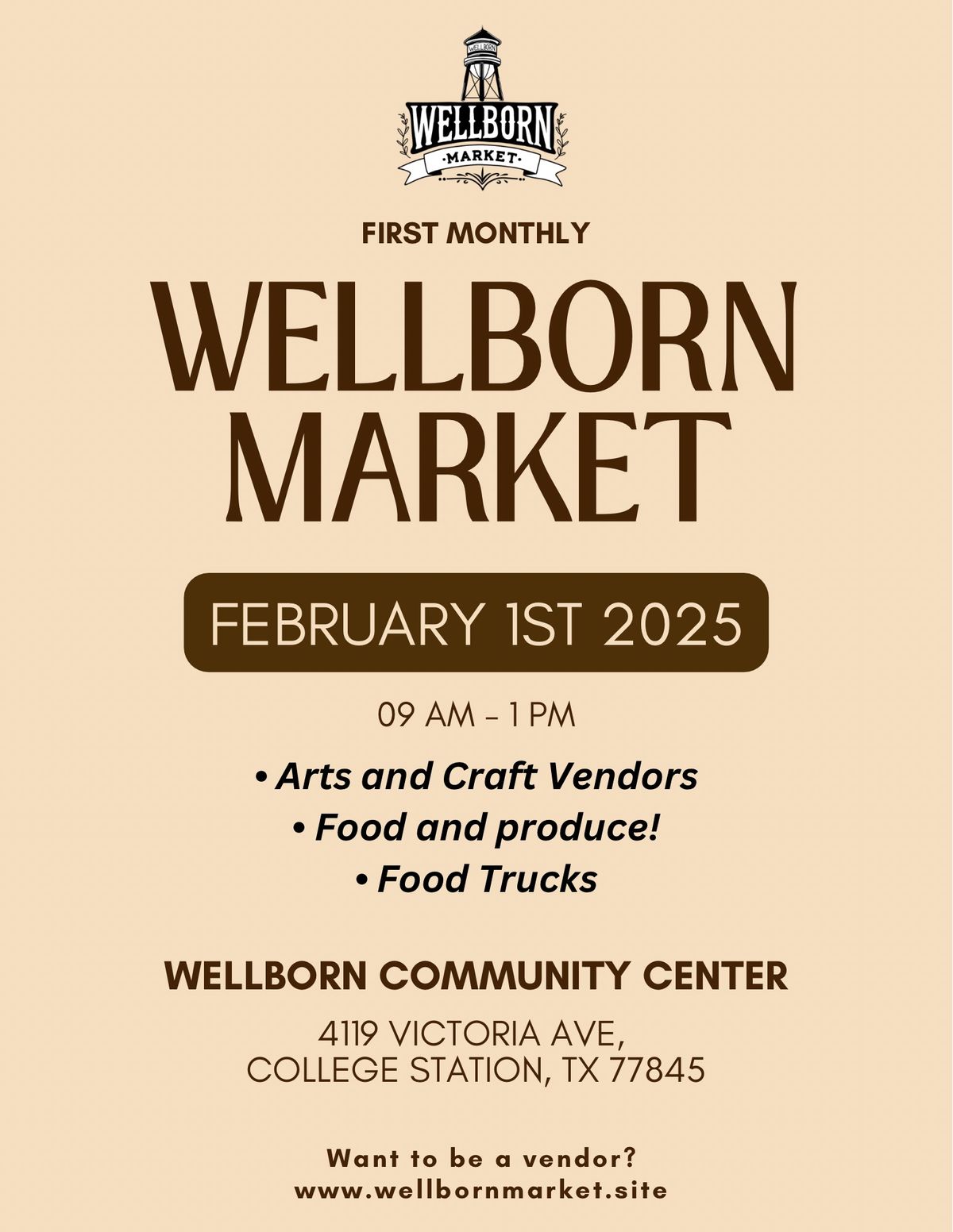 Wellborn Market - Artisan and Farmers Market