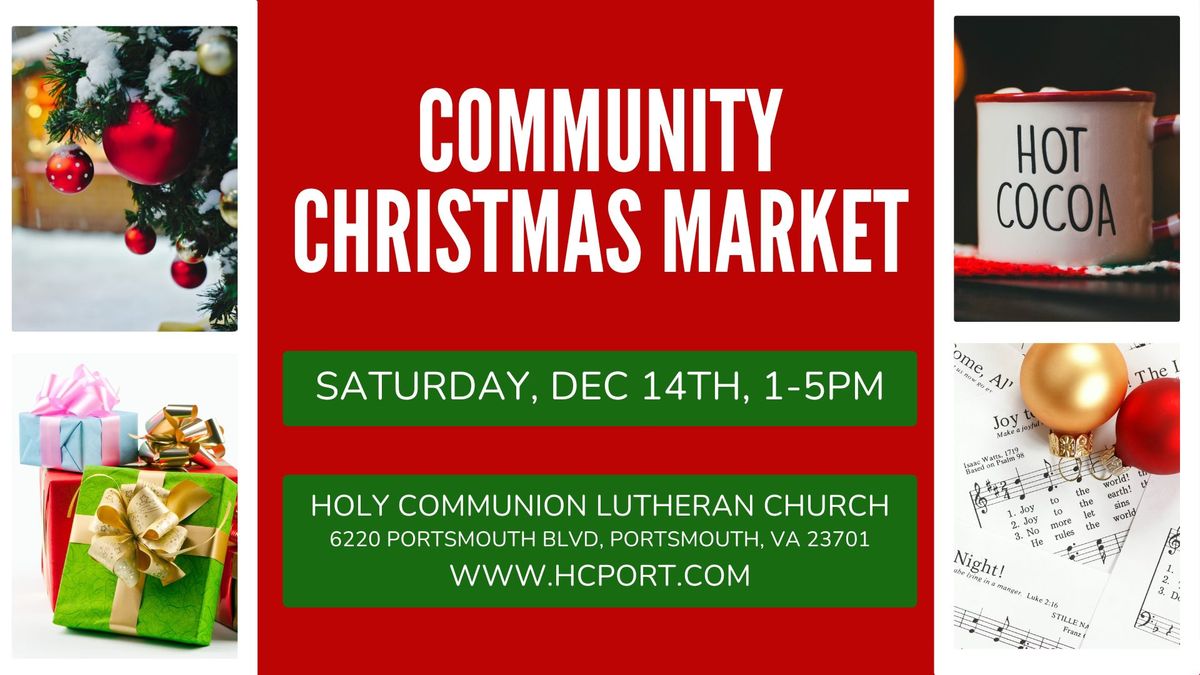 Community Christmas Market