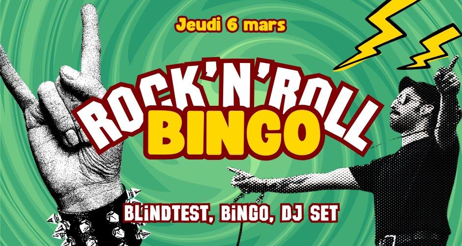 ROCK'N'ROLL BINGO