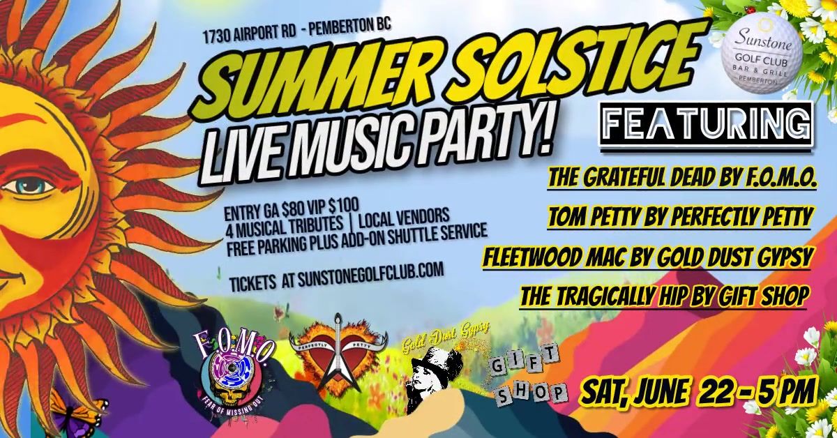 Summer Solstice Live Music Party!