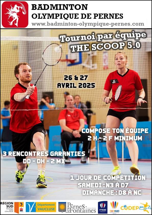 TOURNOI PAR EQUIPE - THE SCOOP 5.0