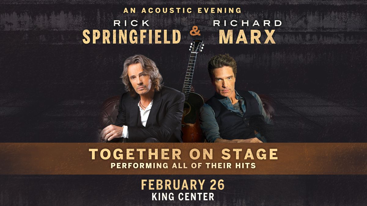 Rick Springfield & Richard Marx