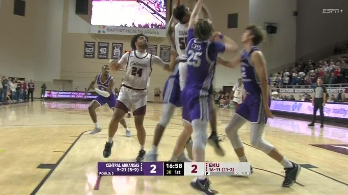 Central Arkansas Bears at Eastern Kentucky Colonels Mens Basketball at Alumni Coliseum Baptist Health Arena