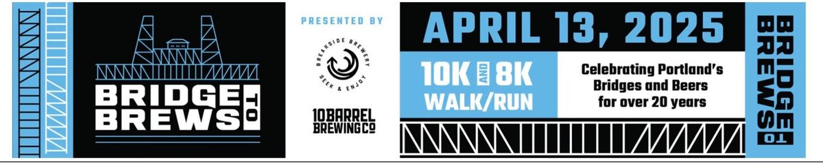 Bridge to Brews 10k\/8k\/ 5k Walk\/Run 