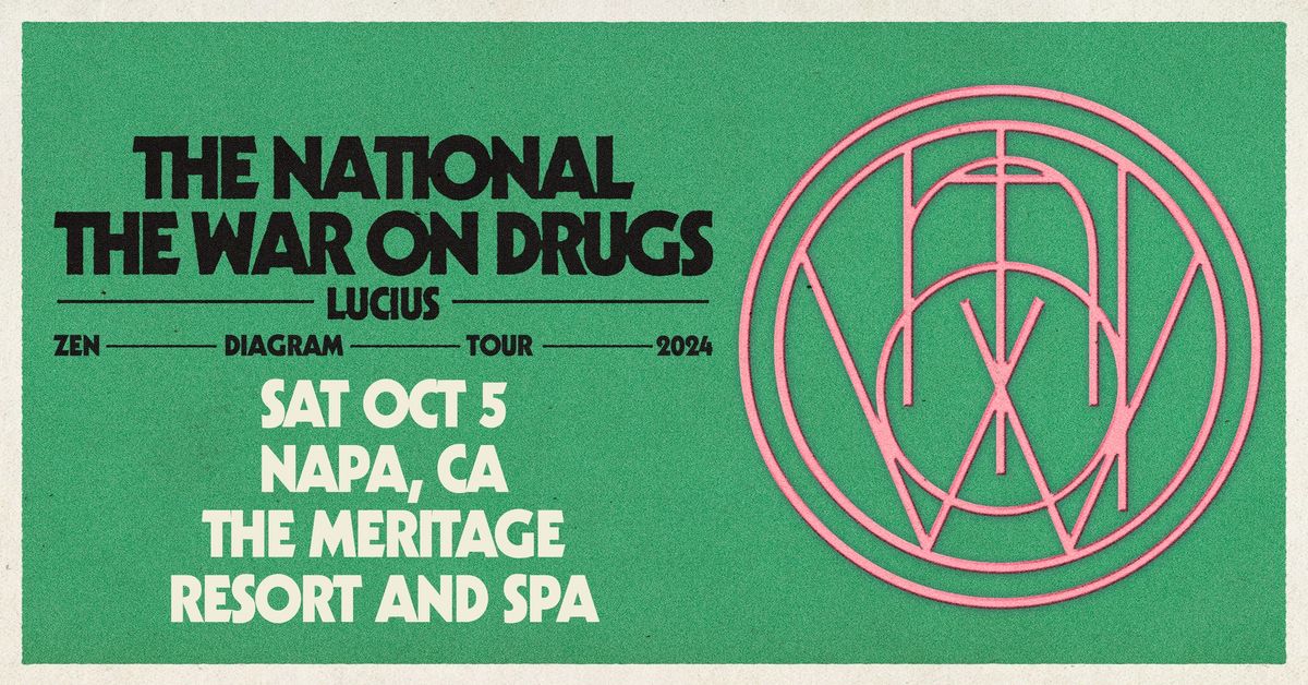 The National And The War On Drugs at The Meritage