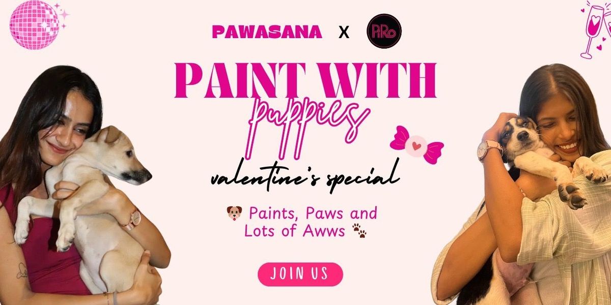 Paint with Puppies by Pawasana