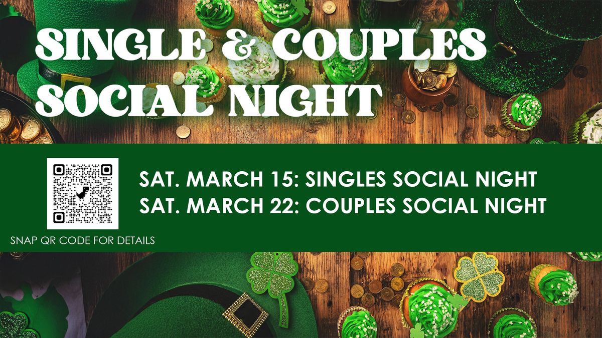 Social Nights for Singles and Couples