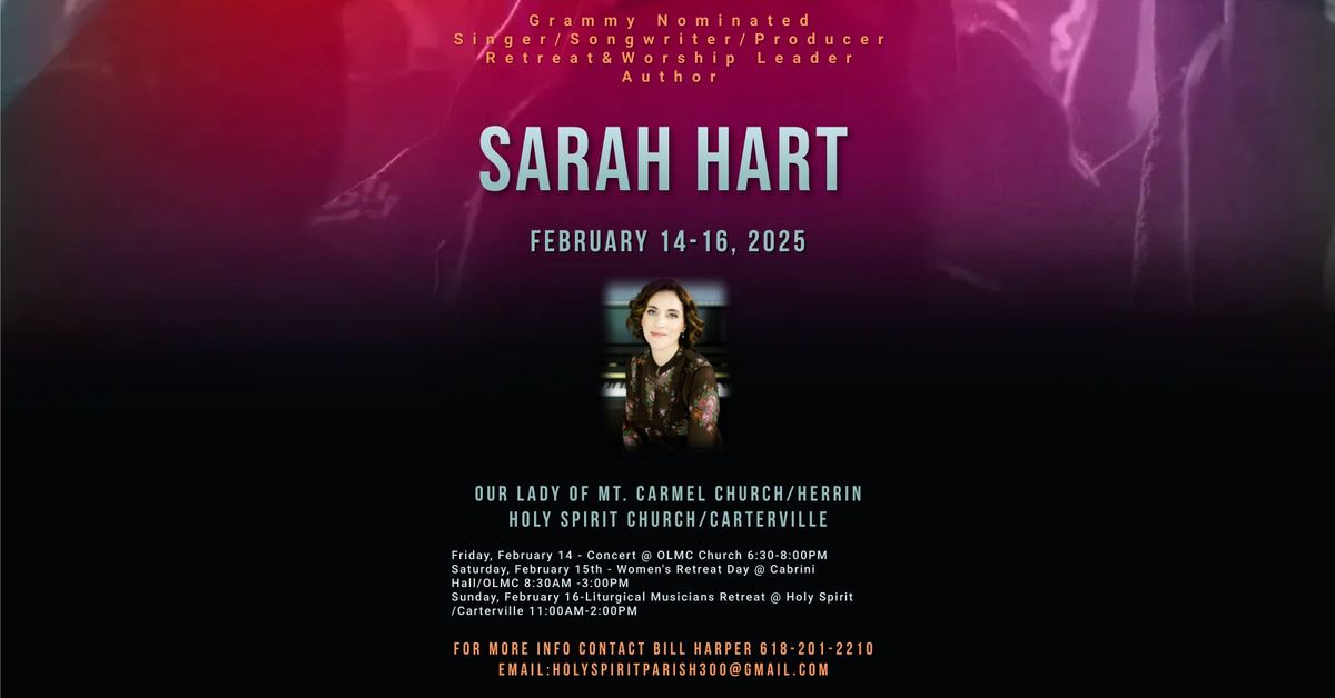 Sarah Hart In Concert