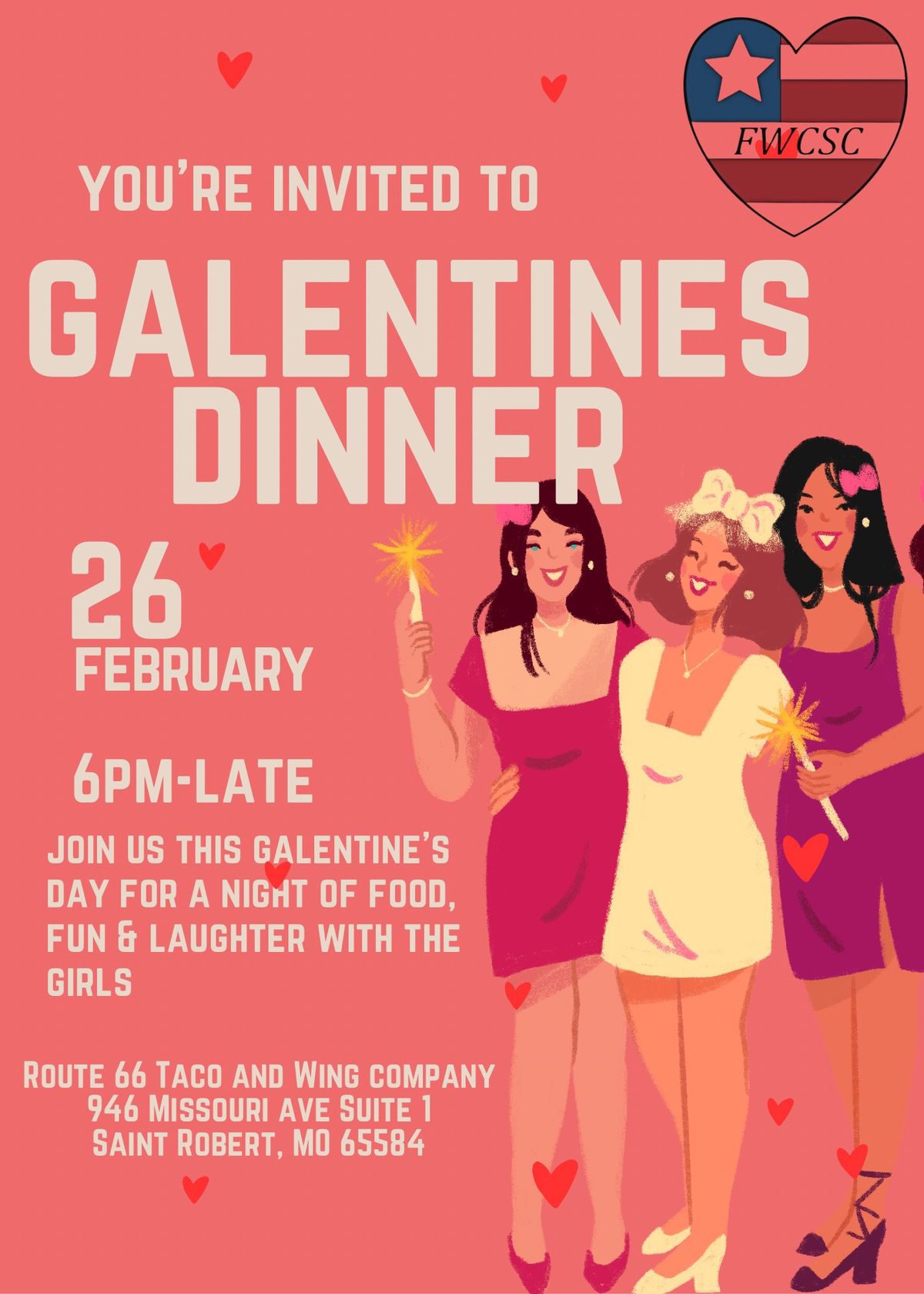 FWCSC Galentine\u2019s - February Mixer