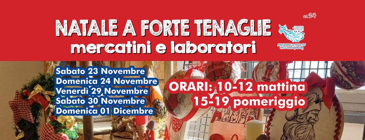 \ud83c\udf84\u2728NATALE A FORTE TENAGLIE\u2728\ud83c\udf84 Mercatini e laboratori