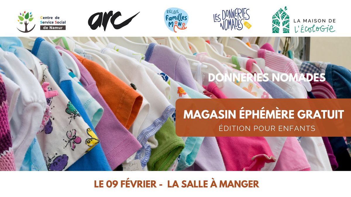 Donneries Nomades - Magasin \u00e9ph\u00e9m\u00e8re gratuit 