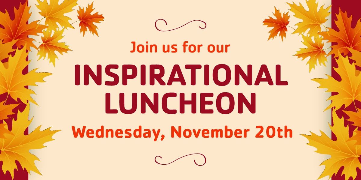 CHASCO Family YMCA Inspirational Luncheon