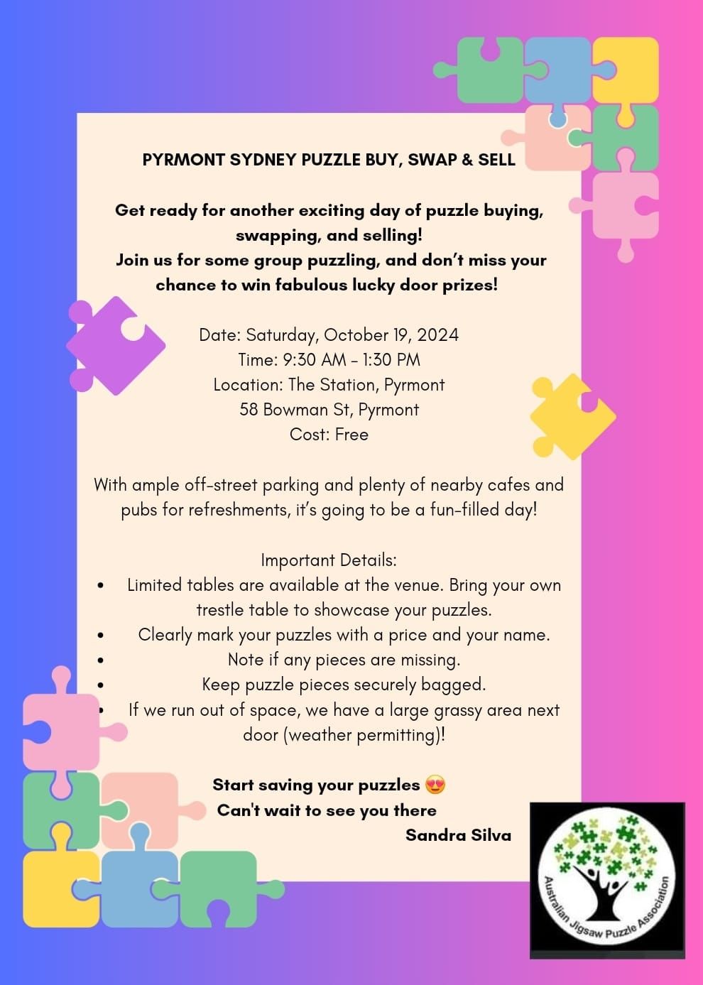 Pyrmont Sydney Puzzle Buy Swap Sell