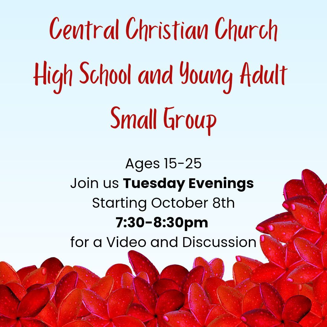 Small group, Highschool & Young Adults 