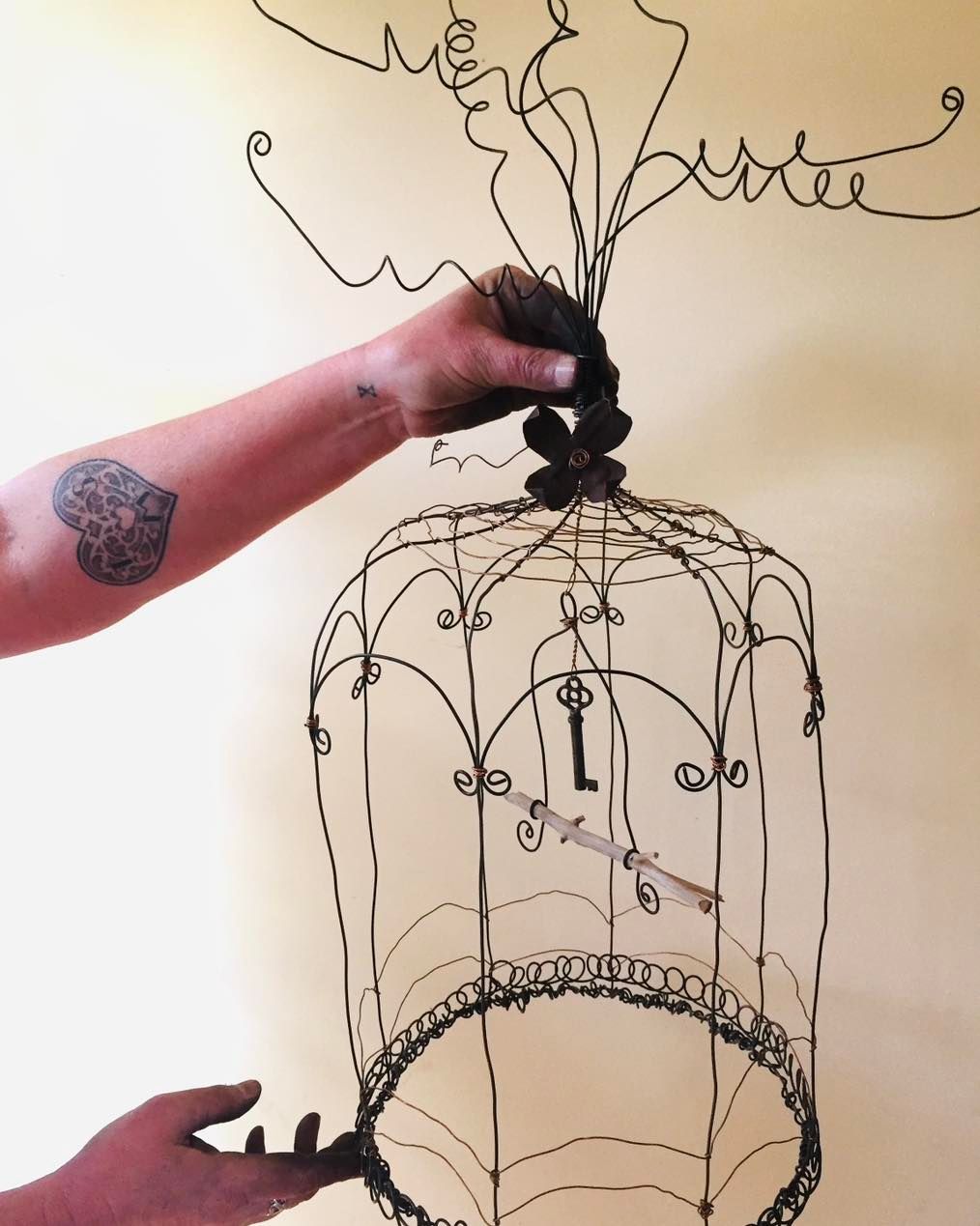 BARMY WIRE BIRD CAGE WORKSHOPS