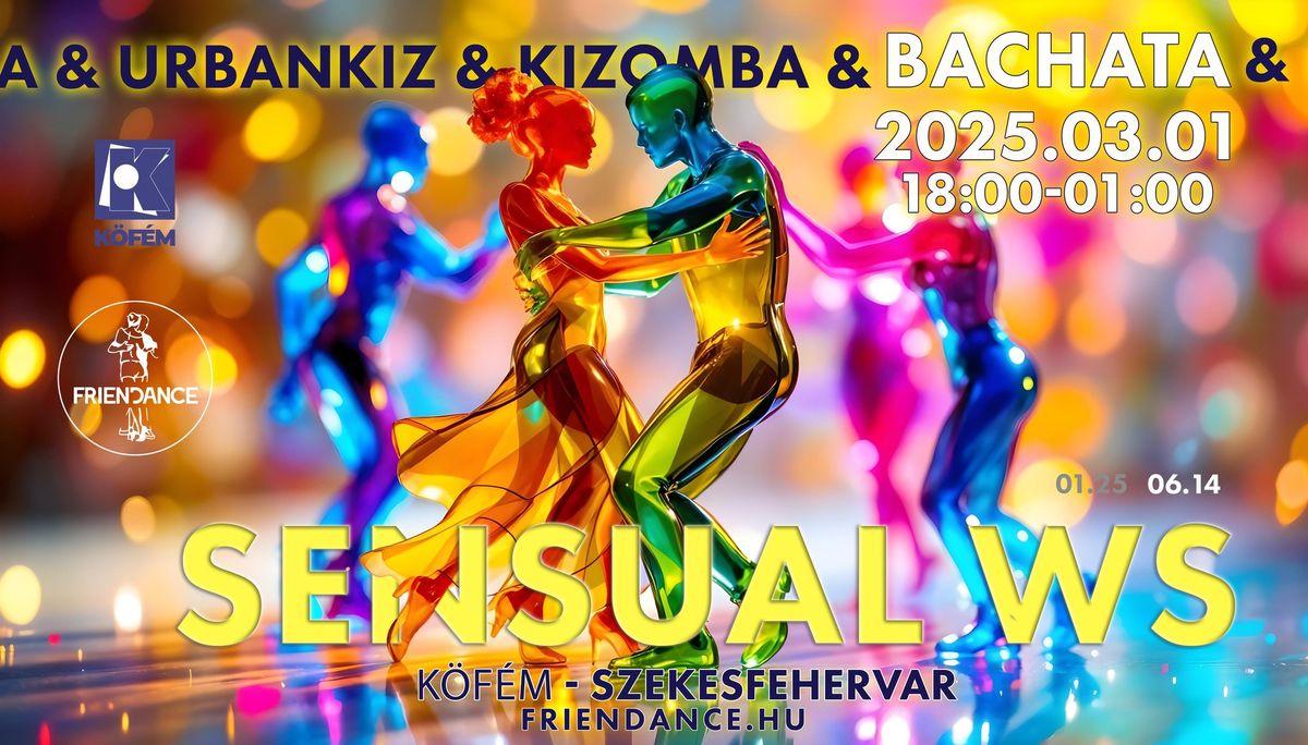 Sensual workshop \u00e9s Party Sz\u00e9kesfeh\u00e9rv\u00e1r - BACHATA \u00e9s KIZOMBA 