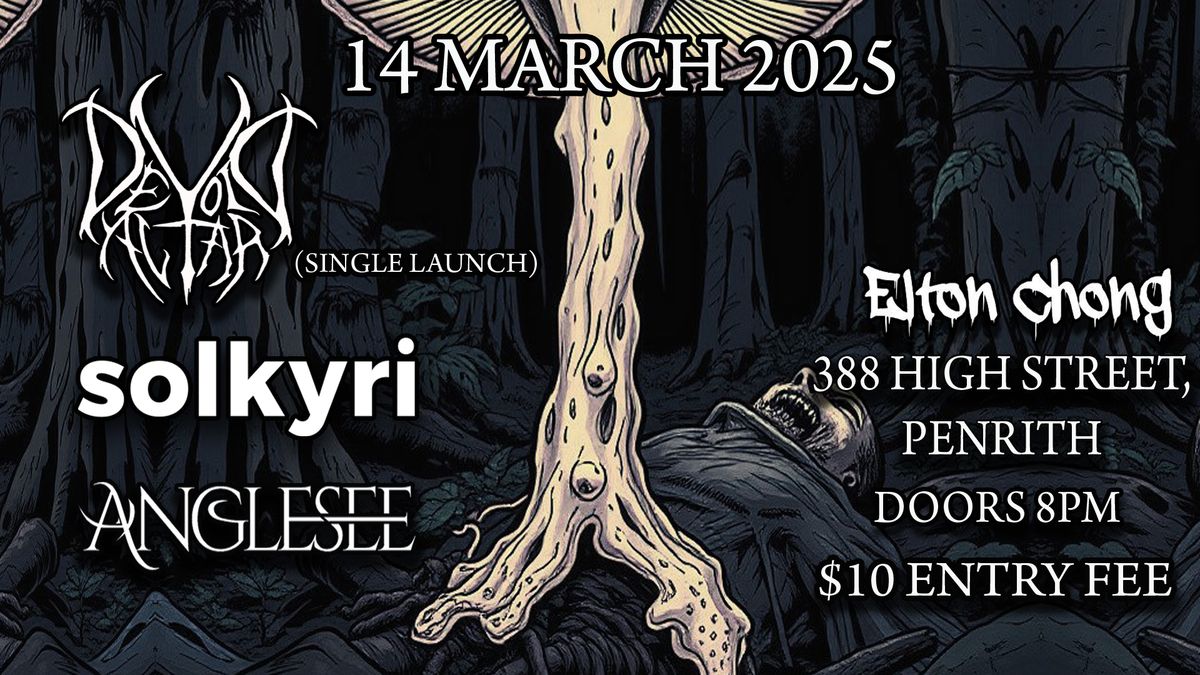 Devoid Altar (Single Launch), Solkyri & Anglesee @ Elton Chong