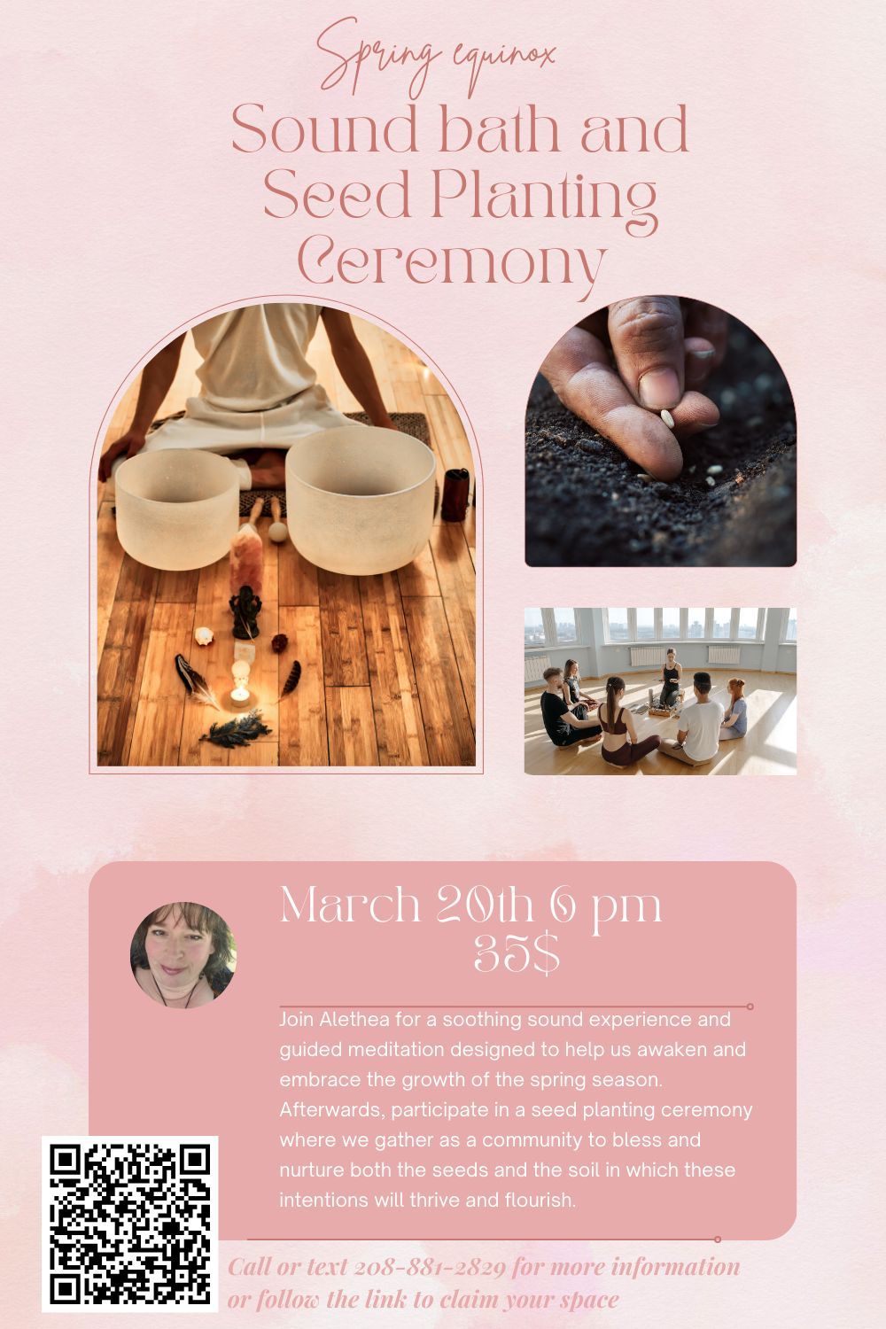 Seed Planting Ceremony and Sound Healing Experience