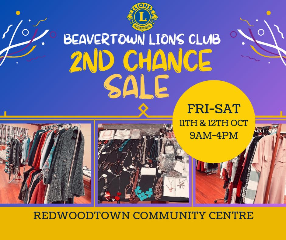 Beavertown Lions Club 2nd Chance Sale