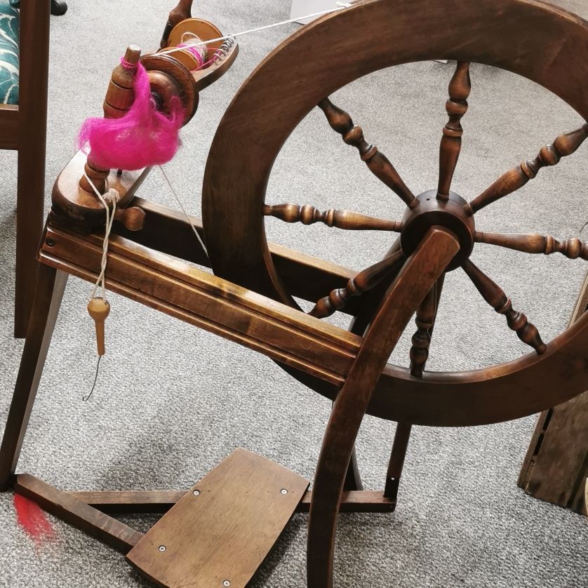 Beginners' Spinning on a Wheel