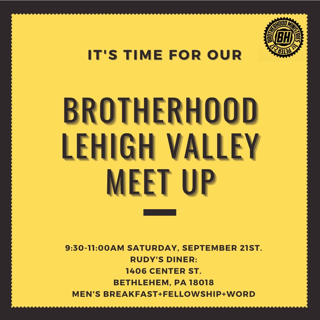 Brotherhood Lehigh Valley Men\u2019s Breakfast 