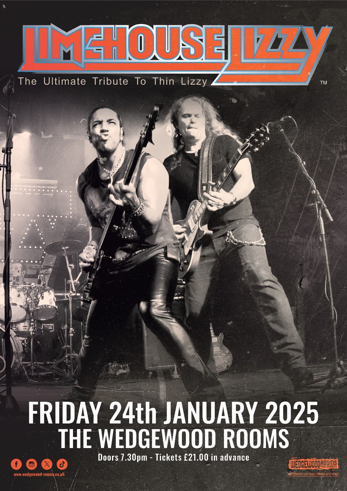 Limehouse Lizzy - Wedgewood Rooms, Portsmouth - 24.01.25