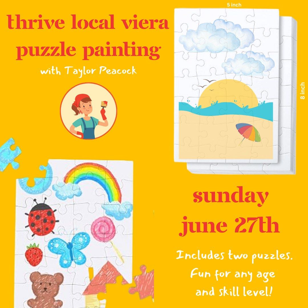 VIERA: Paint a Puzzle Kids Workshop