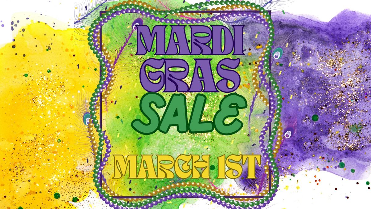 Marti Gras Sale 