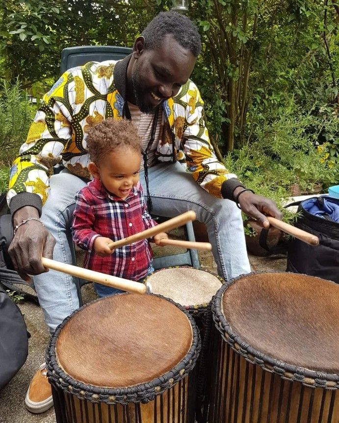 Afrikaanse rythmes met Ibou Ndong