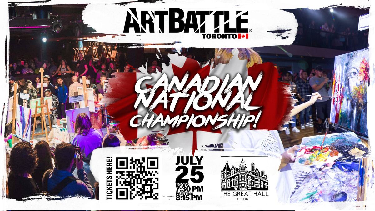 2024 Art Battle Canadian Championship! - July 25, 2024