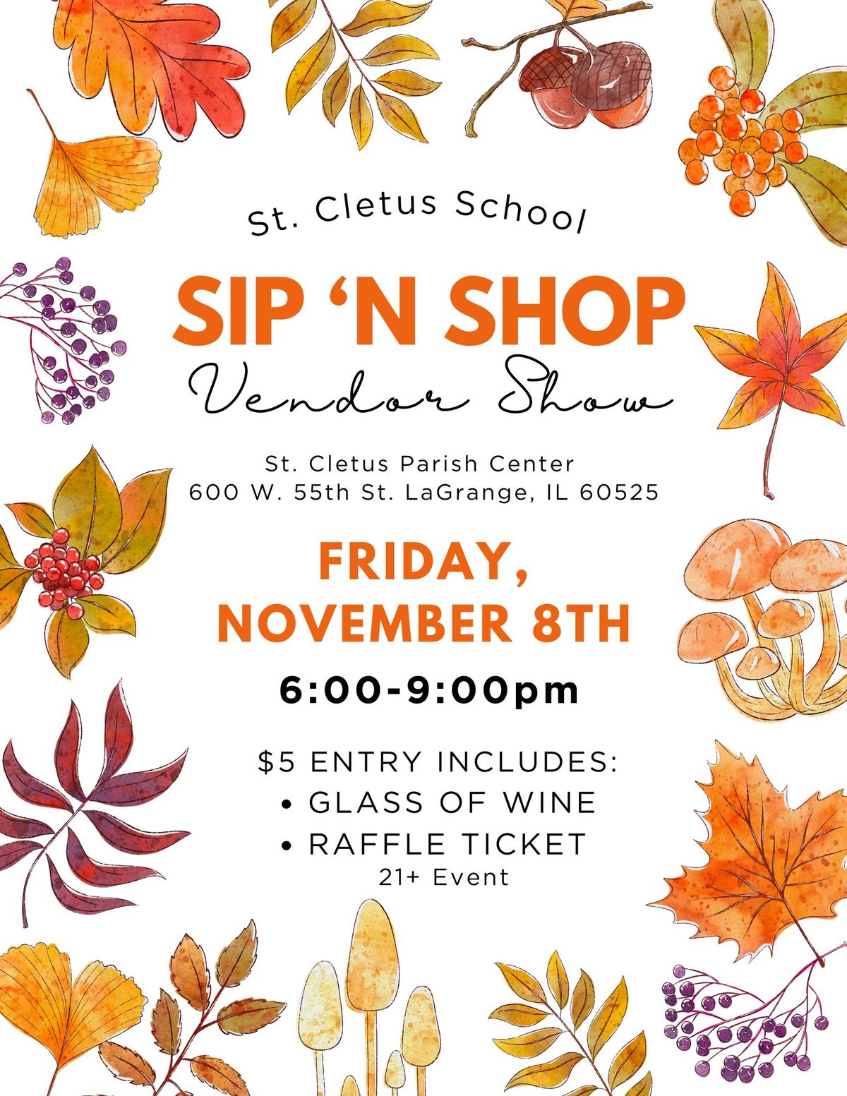 Sip N Shop Vendor Show