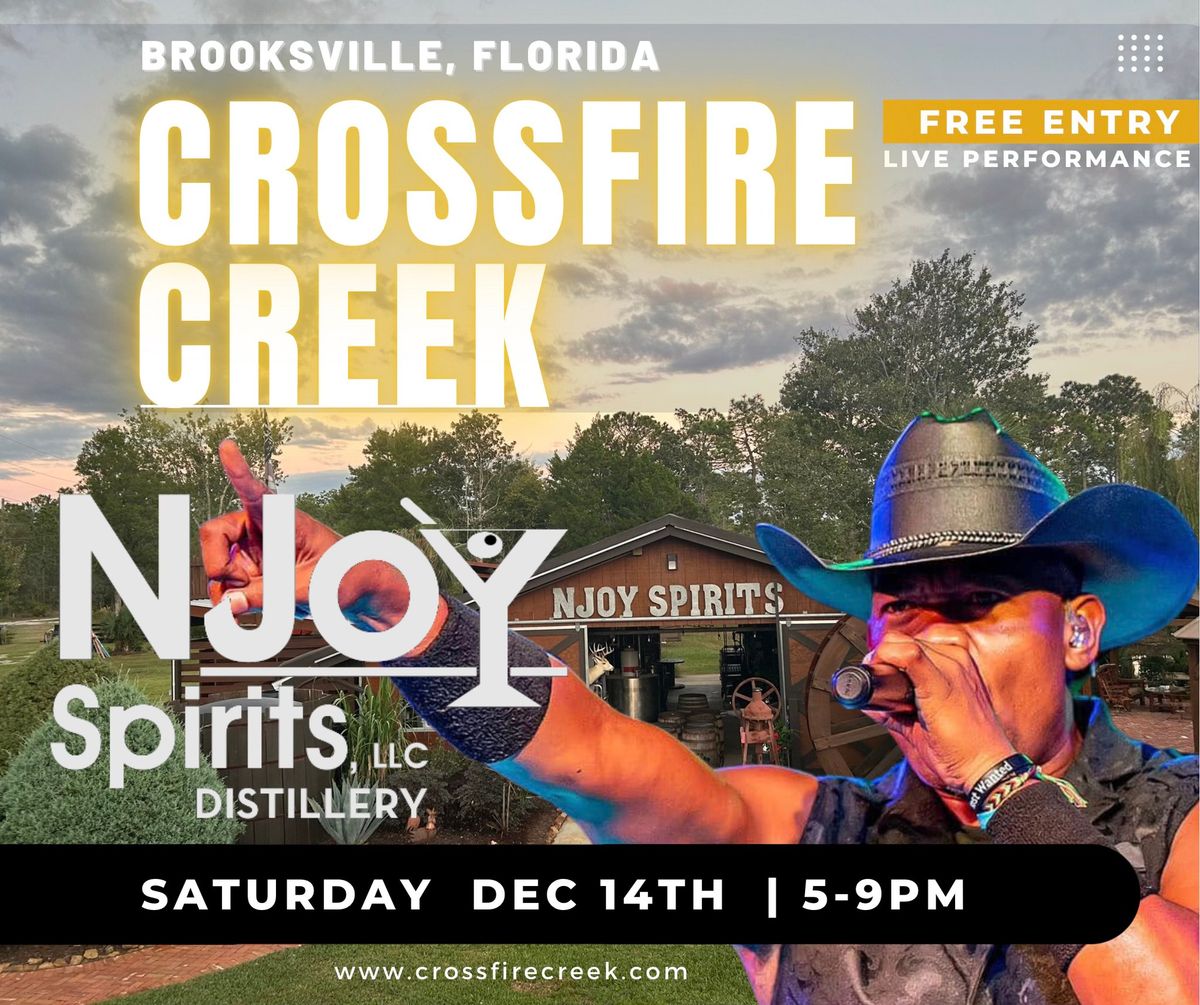 NJOY Spirits & Distillery | Crossfire Creek (New Country Band)